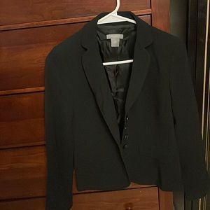 Ann Taylor Black Blazer Size 00P